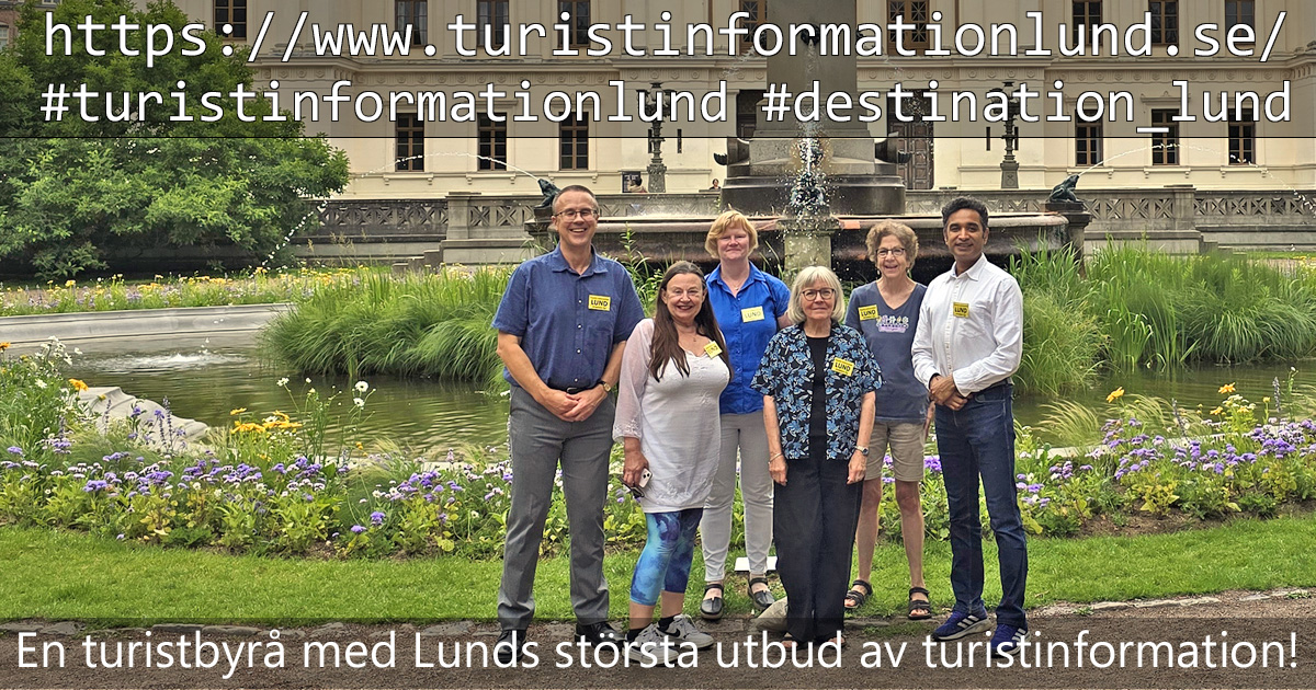 Turistbyrån Lunds ideella turistinformation Destination Lunds greeters