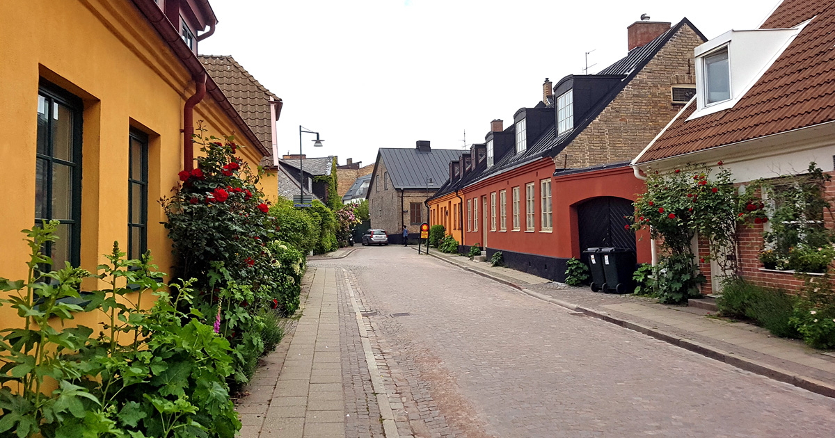 Sankt Månsgatan i Lund