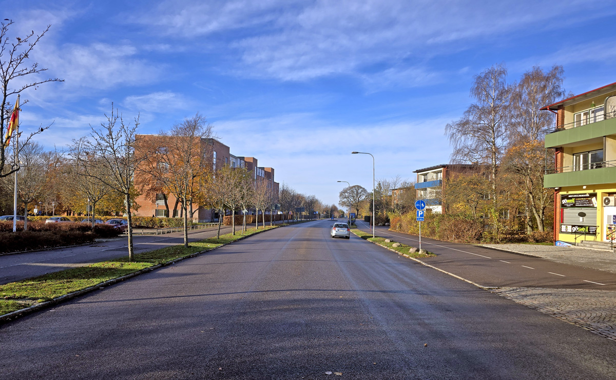 Trollebergsvägen i Lund