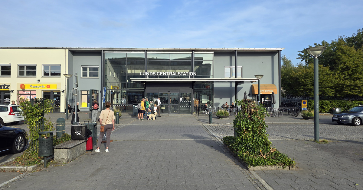 Lunds centralstation västra station