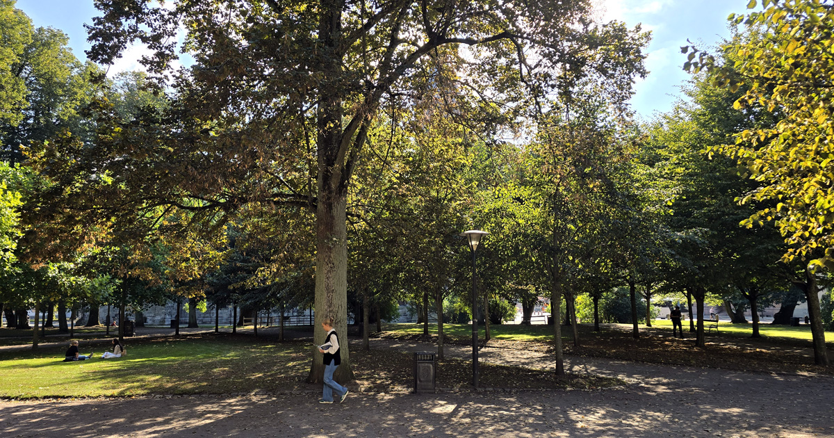 Parken Lundagård i Lund